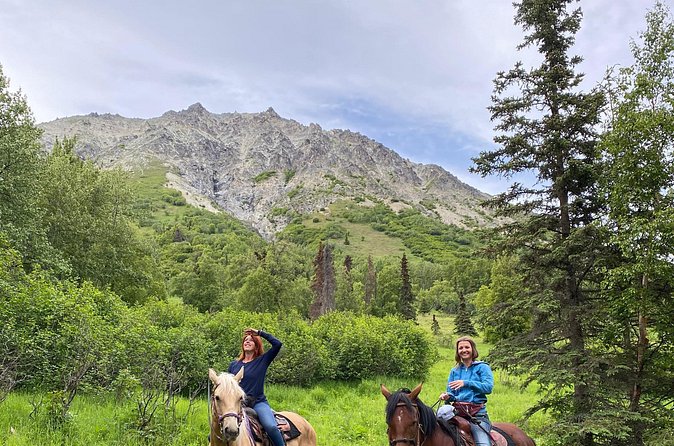 1.5 Hour Trail Ride on a working ranch in the Alaskan Mountains - What the walking pace means for you