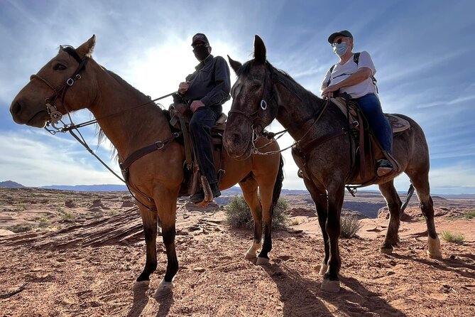 1-Hour Page Horseshoe Bend Trail Ride - Riding toward Horseshoe Bend in one hour