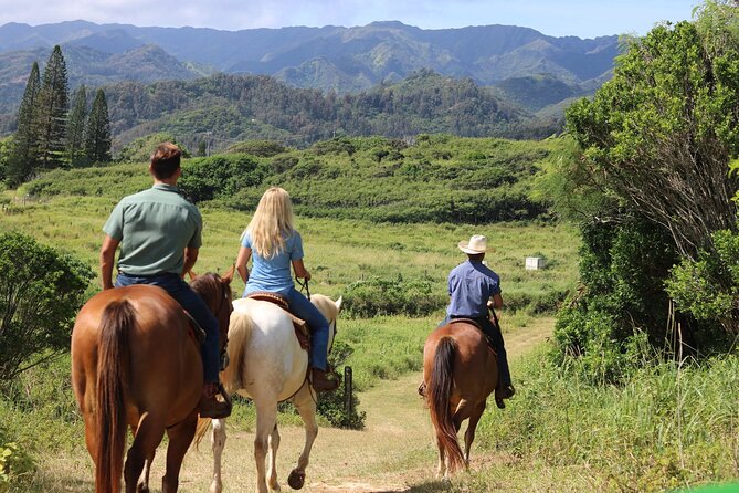 1 Hour Scenic Horseback Ride - Riding through Gunstock Ranch on Oahu’s North Shore