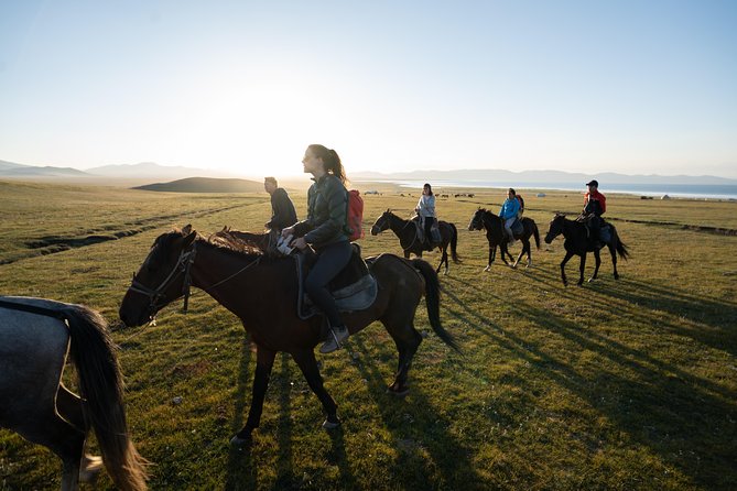 2-Days in Song Kul Lake as Nomad - horseback riding & Yurt stay - Leaving Bishkek for Burana Tower