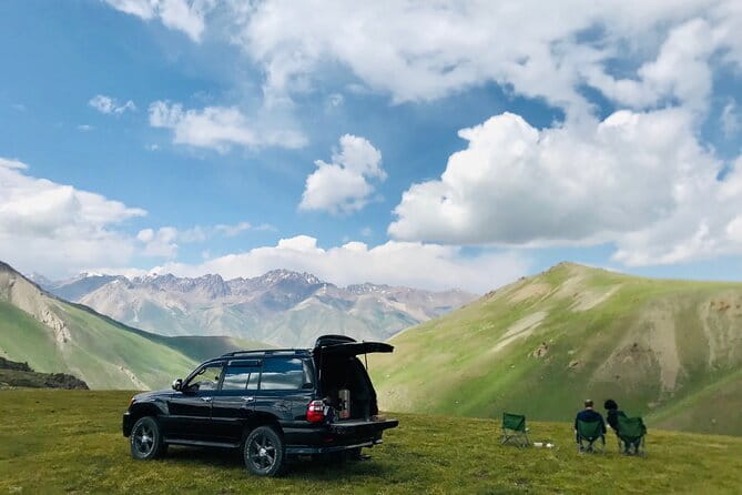 2 Days Song Kul Lake tour with Horse Riding - A local lunch and the road through Boom Gorge