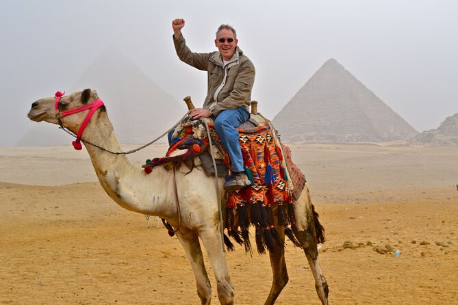 2 Hour Camel or Horse Riding around the Pyramids - Reaching the Great Pyramid by animal