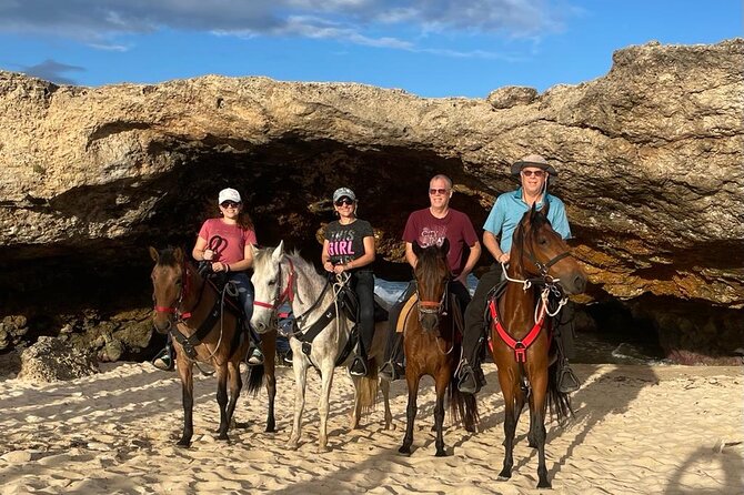 2-Hour Horseback Riding Tour to Little Natural Bridge in Aruba - Reaching Wariruri Beach and Little Natural Bridge