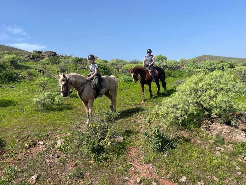 2 hours Green Mountains Horse Riding Tour - Climbing toward the main viewpoint