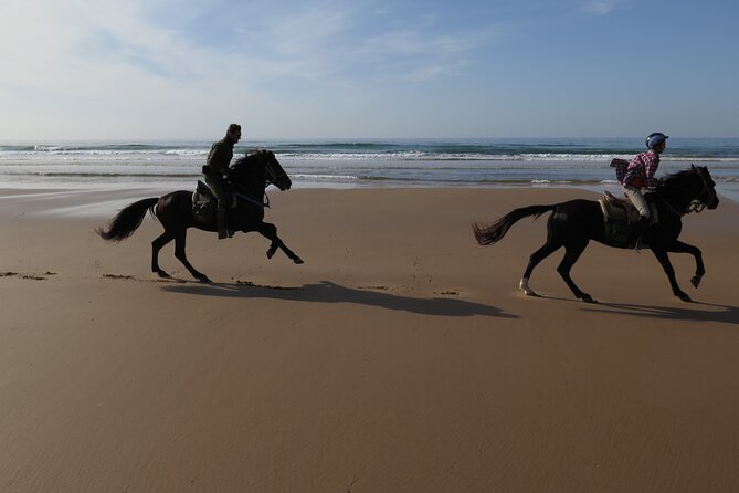 2 hours horse ride beach and dunes in Essaouira Morocco - Riding out from Diabat near Essaouira