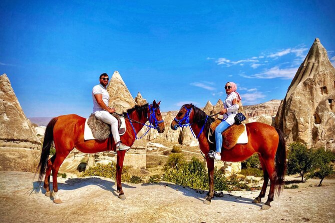 2 Hours Horse Sunset Riding Tour in Cappadocia - Red Valley’s crimson rock and evening light