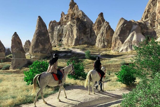2 Hours Horseback Riding Tour Through the Valleys of Cappadocia - Red Valley at sunset