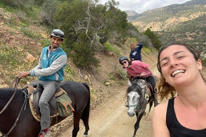 3-hour Horseback Ride Mountain and Beach Morocco - Climbing into the Berber mountains
