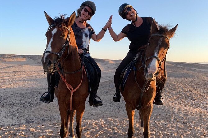 3 Hours Swimming By Horse in Red Sea Riding on the Beach and Dessert - Hurghada - The beach section and the Red Sea