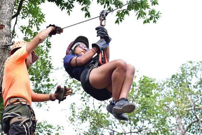 4 activities in 1 Horse Riding, ATV Shared, Cenote & Ziplines from Cancún - Horseback riding between the faster activities