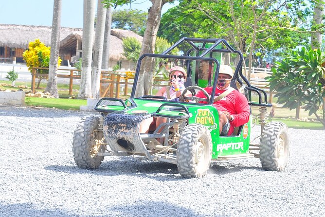 4 on 1 Tour. (Included Buggy, Zip lines, Horseback & Atabey Park) - Four zip lines above Palo Amargo mountain