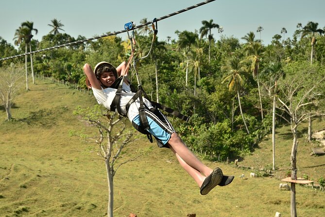 5 tours in 1 (Eco Farm/Horseback/City Tour/Buggy/Zipline) - The dune buggy ride: fast, dusty, and not tidy