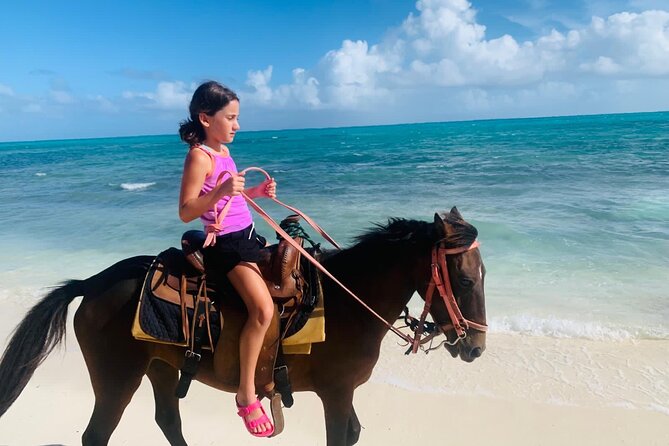 60-Minute Private Horseback Riding Experience in Turks and Caicos - Photos, bouquets, and the $300 price