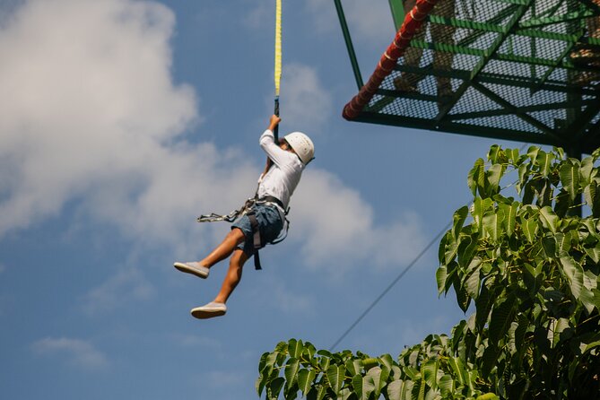 7 Tours Punta Cana: Zipline, Chairlift, ATV, Ride Horses, & More! - River swimming and the chairlift views