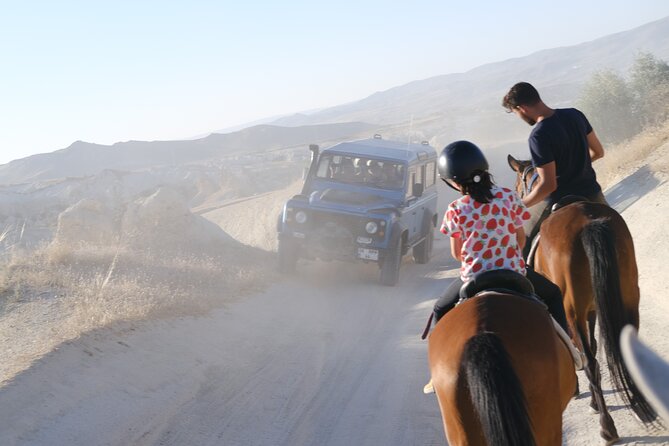 Adventure in Cappadocia Horse Riding Sunset ,Daytime - Riding through Cappadocia’s famous valleys