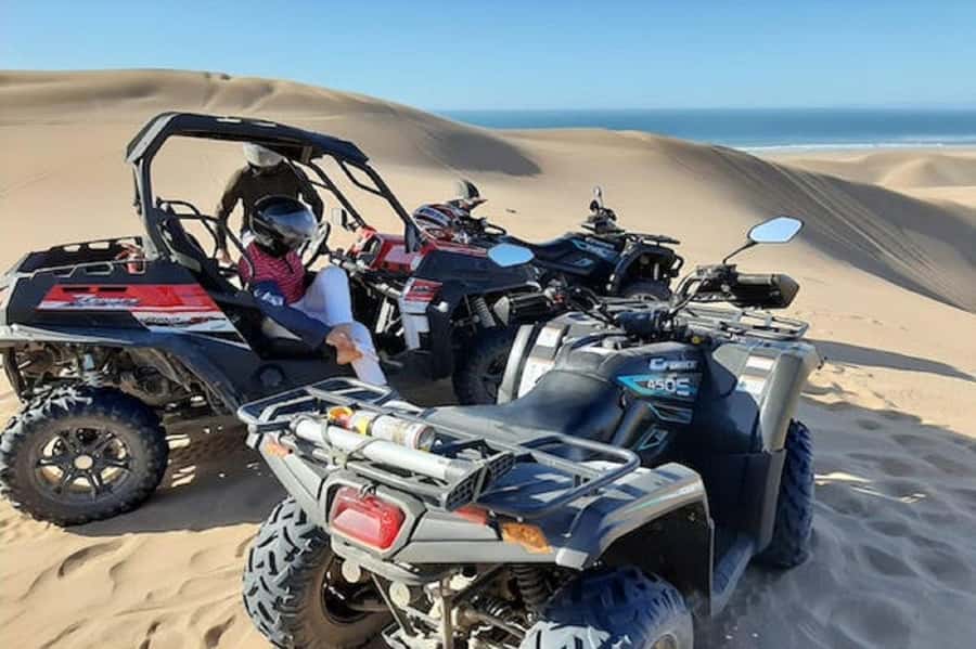 Agadir: Half-Day Quad Biking and Sunset Horse Riding - Getting Started on the Quad Bike