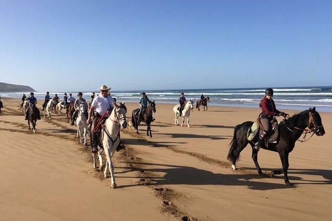 Agadir/Taghazout Horse Ride on the beach - From the ranch to the open beach