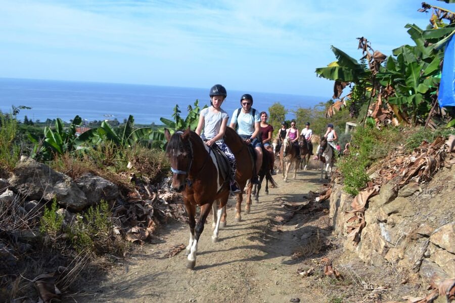 Alanya: Horse Riding Tour - Passing the remains of ancient Syedra