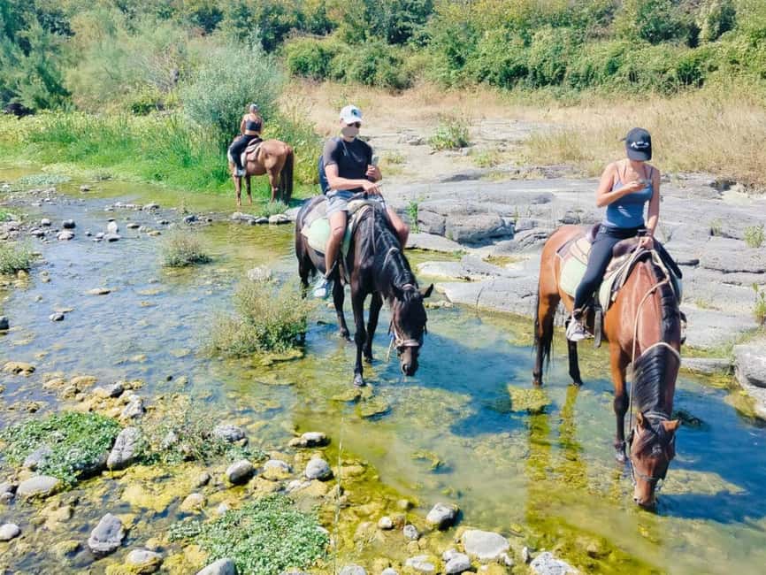 Alcantara: Horseback riding through gorges, Byzantine Cuba, and nature - Starting at Alcantara Horse Riding in Castiglione di Sicilia