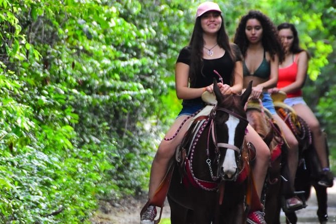 Amazing Combo Horseback & ATV Adventure with Pirate Show and Dinner - ATV trails through the Mayan jungle