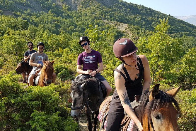 Amazing Horse Riding Experience at Vjosa National Park in Permet - Choosing a route beside Lengarica Canyon