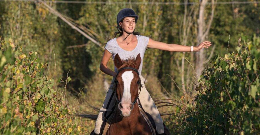 An Exclusive Horseback Experience in the Heart of Tuscany - Meeting the horses and getting ready