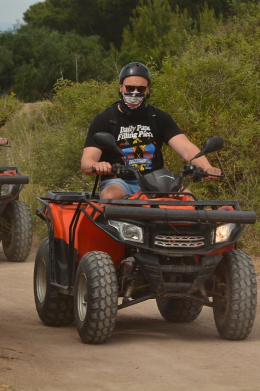 Antalya: Guided ATV and Horse Riding Safari in Lara - Through the green forest on an ATV