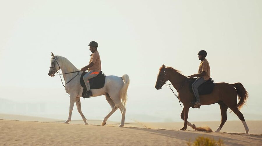 Antalya: Lara Beach & Forrest Horse Riding Safari - Reaching Lara Beach for the coastal views