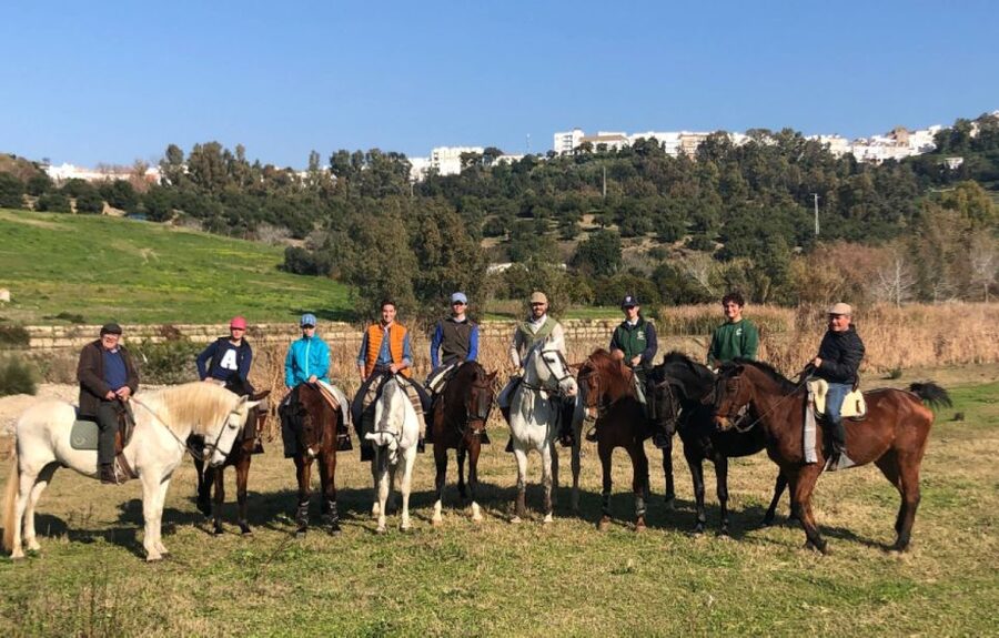 Arcos de la Frontera: Horseback Riding Experience - Meeting the horses near Arcos de la Frontera