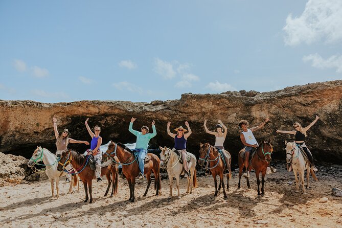 Aruba North Coastline: Small-Group Horseback Riding Tour - Riding the North Coast Past Rocky Country