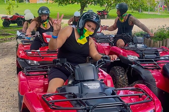 ATV, Bamboo Rafting , Horseback Ride & Blue Hole Falls Ocho Rios - One day, four sides of Jamaica