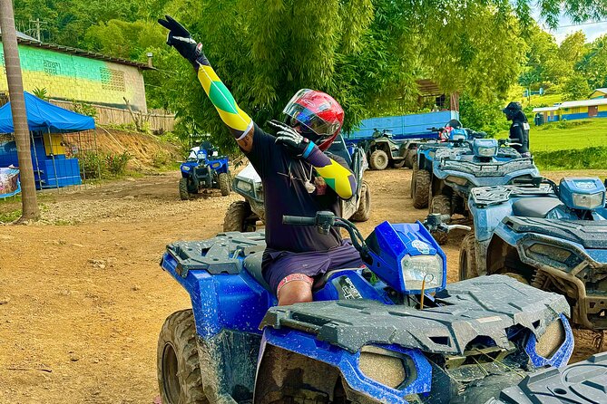ATV, Bamboo Rafting , Horseback Ride & Blue Hole Falls Ocho Rios - Bamboo rafting on the White River