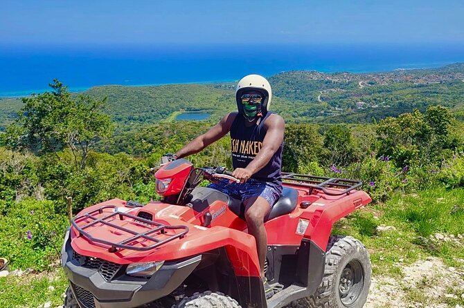 ATV, Bamboo Rafting , Horseback Ride & Blue Hole Falls Ocho Rios - The ATV trail: mud, dirt, and speed
