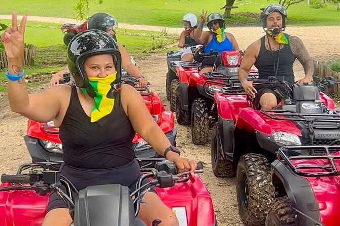 ATV, Bamboo Rafting , Horseback Ride & Blue Hole Falls Ocho Rios - Blue Hole Falls and the swimming stop