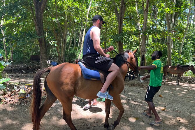 ATV, Bamboo Rafting, Horseback Ride From Montego Bay- Private - Scotchies Drax Hall and a Jamaican finish