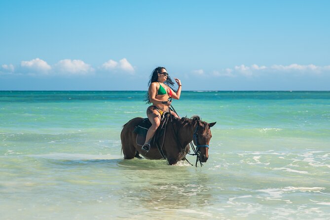 ATV, Bamboo Rafting, Horseback Ride Guided Tour from Montego Bay - ATV riding near Cascade Mountain