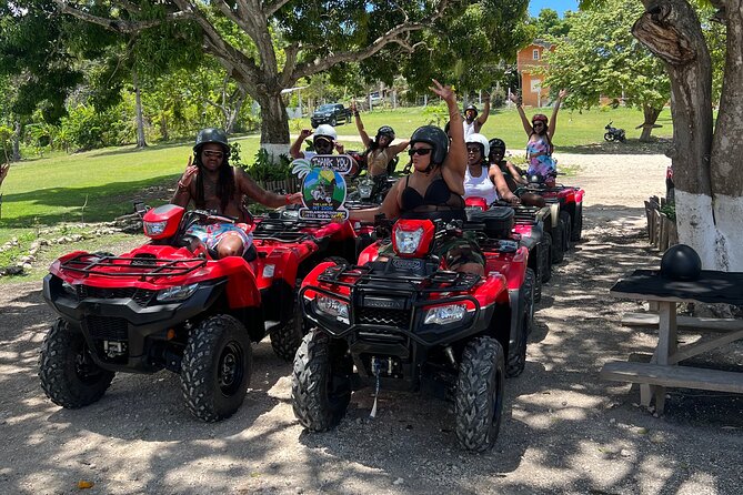 ATV , Bamboo Rafting & Horseback Ride Tour From Montego Bay - The private driver can shape the whole day