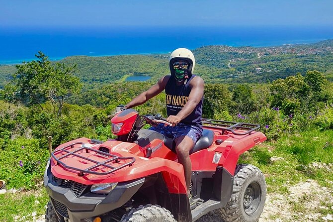 ATV , Bamboo Rafting & Horseback Riding tour from Montego bay - One day, three sides of Jamaica