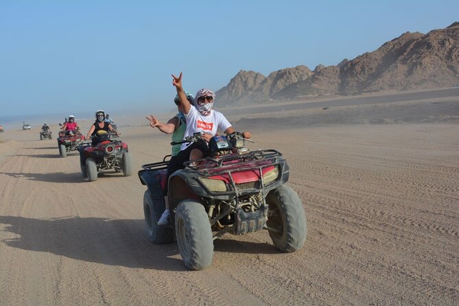 ATV horse stargazing - A Bedouin stop with tea, camels, and bread