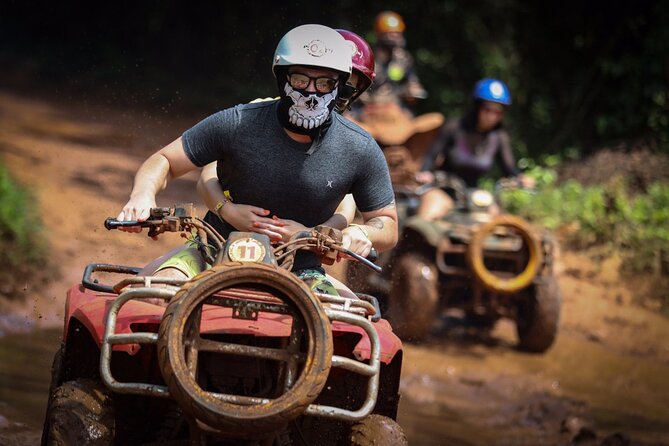 ATV & Horseback Ride with Ziplines Cenote from Playa del Carmen - The snack, tequila tasting, and photo question