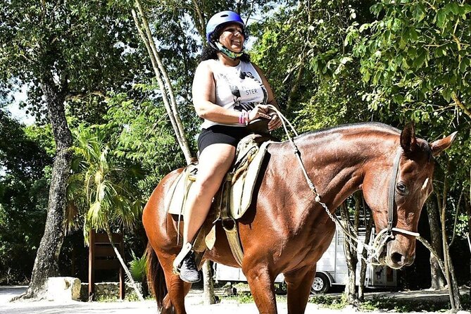 ATV & Horseback Ride with Ziplines Cenote from Playa del Carmen - The ride to the Maya jungle