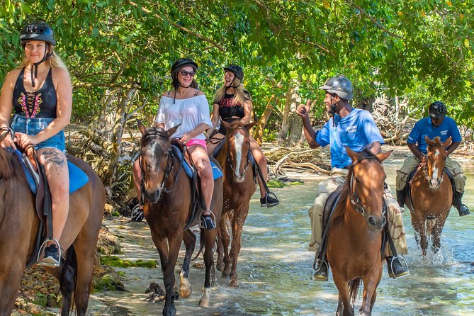 ATV, Horseback Ride, Zipline, Falls Climb + Lunch from Ocho Rios - Four major activities packed into seven hours