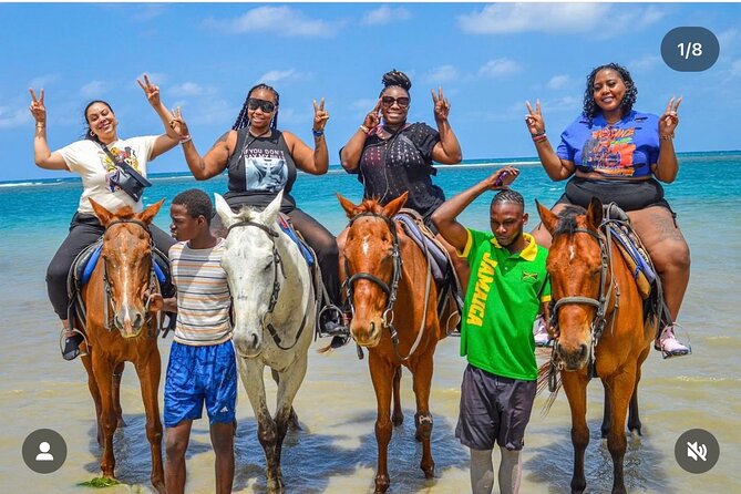 ATV, Horseback Riding and Bluehole Adventure Tour - Cooling off at the Blue Hole