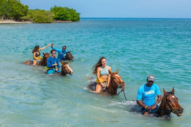 ATV, Horseback Riding Tour Ocho Rios from Montego Bay/ Falmouth - Horseback riding at Chukka Island Village Outpost