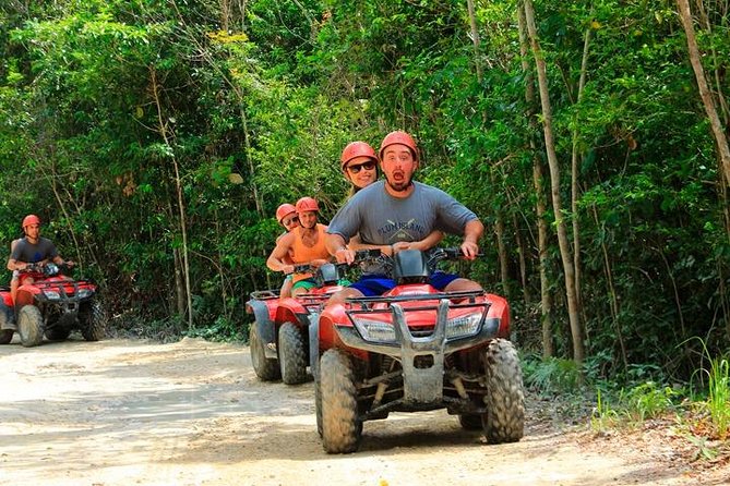 ATV (shared), Horse Back Riding, Ziplines, & Cenote from Cancún - Four jungle activities in one compact half-day