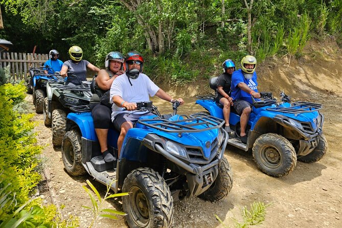 ATV, Zipline, Horseback, Bamboo Rafting & Catamaran Boat Jamaica - ATV trails through Hanover countryside