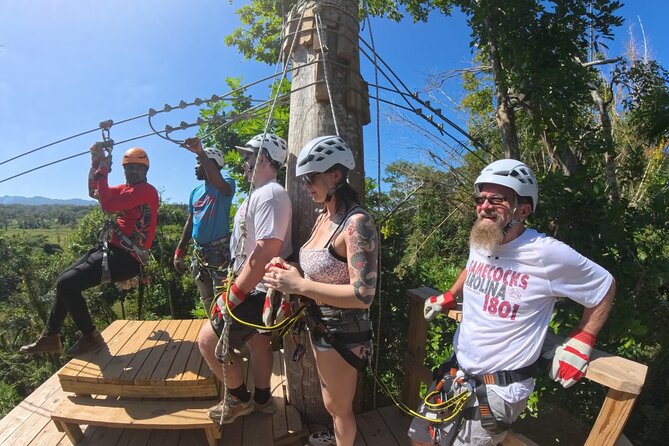ATV/ Zipline/Horseback/Rafting /Rick's Cafe From Montego Bay - River rafting and the chance to cool off
