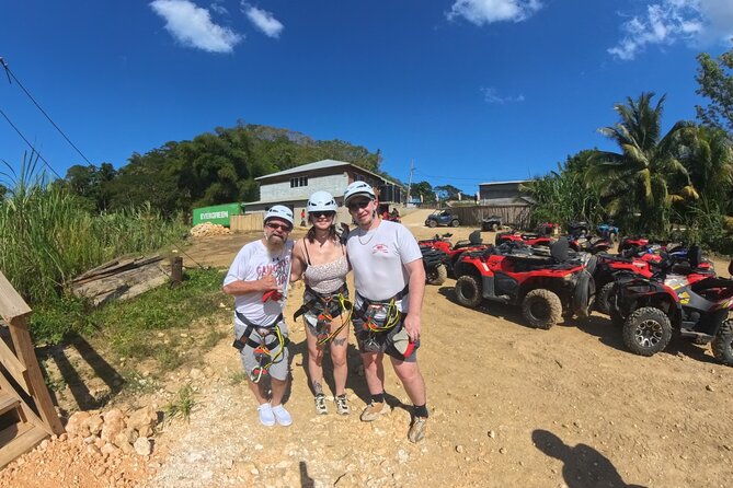 ATV/ Zipline/Horseback/Rafting /Rick's Cafe From Montego Bay - What $130 gets you
