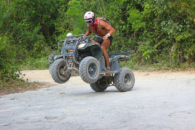 ATV Ziplines, Cenote, Lunch, Horseback Riding and Tequila Tasting - The cenote brings the cool-down