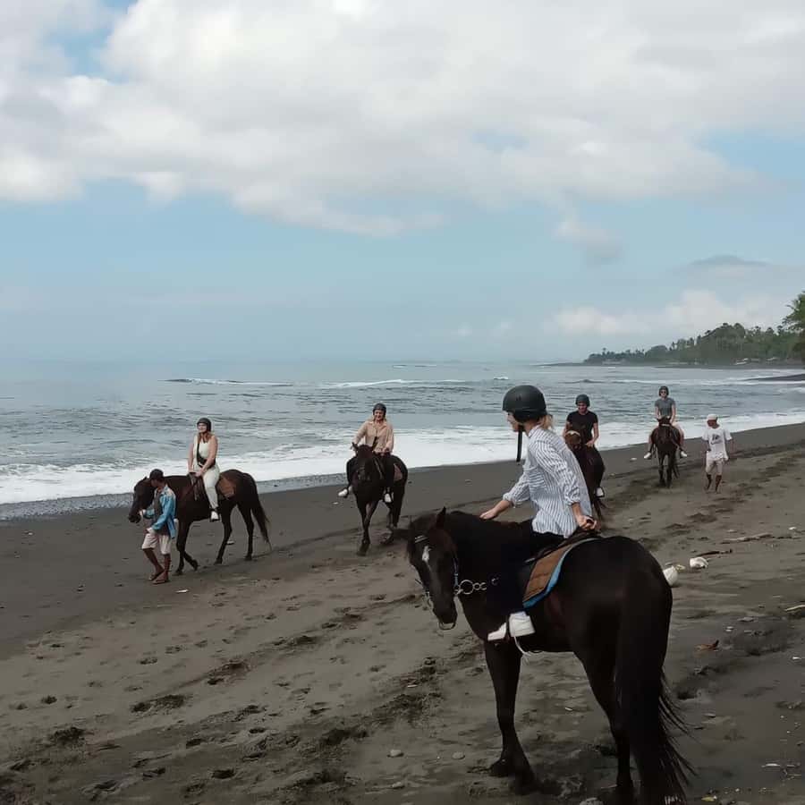 Bali Horse ride at Saba beach Horse tour - What $36 really buys you